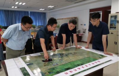 中電科天地信息網絡研究院領導到遙感信息公司考察交流，共謀遙感信息系統發展新篇章